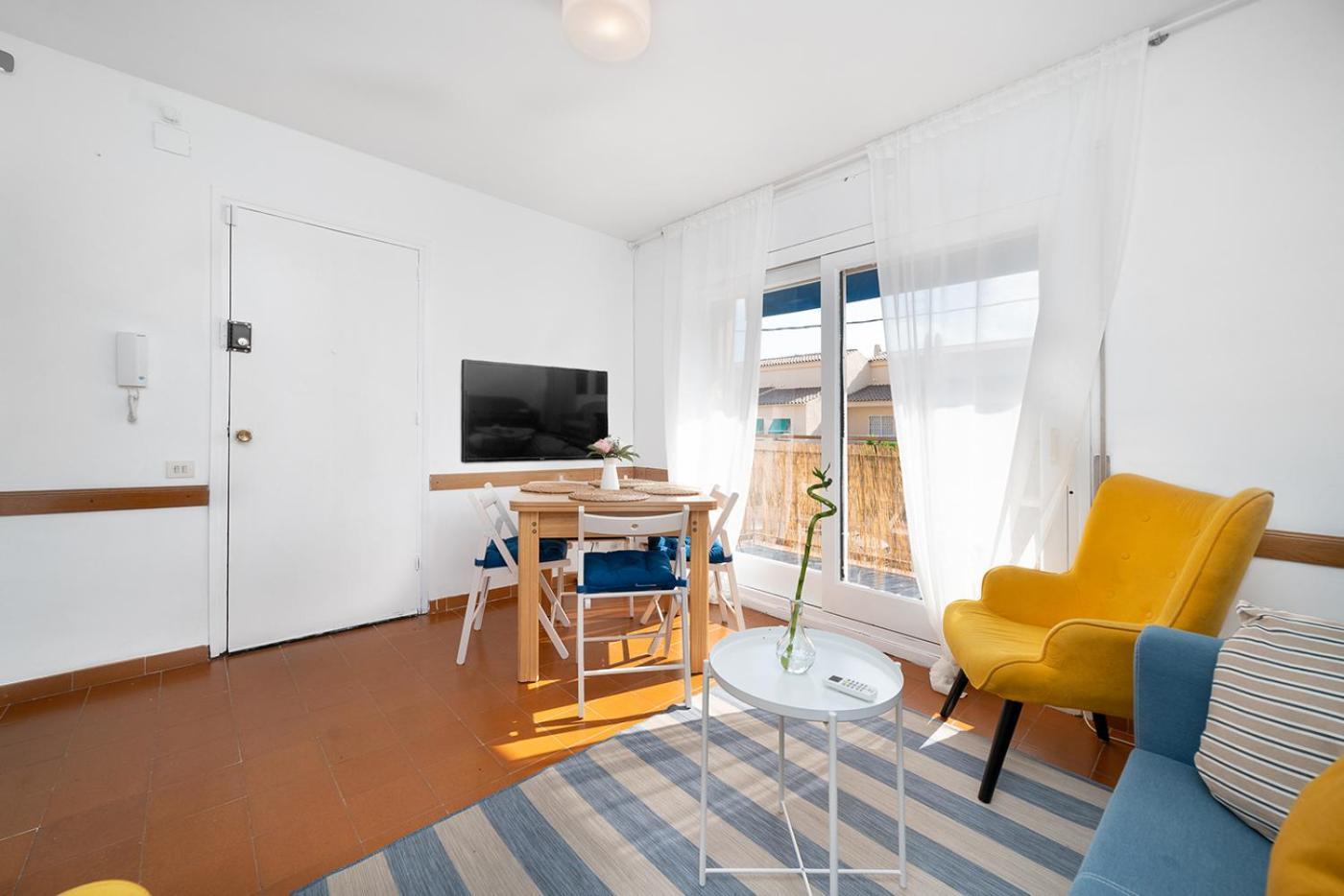 Beach Flat With Terrace Sant Salvador Extérieur photo