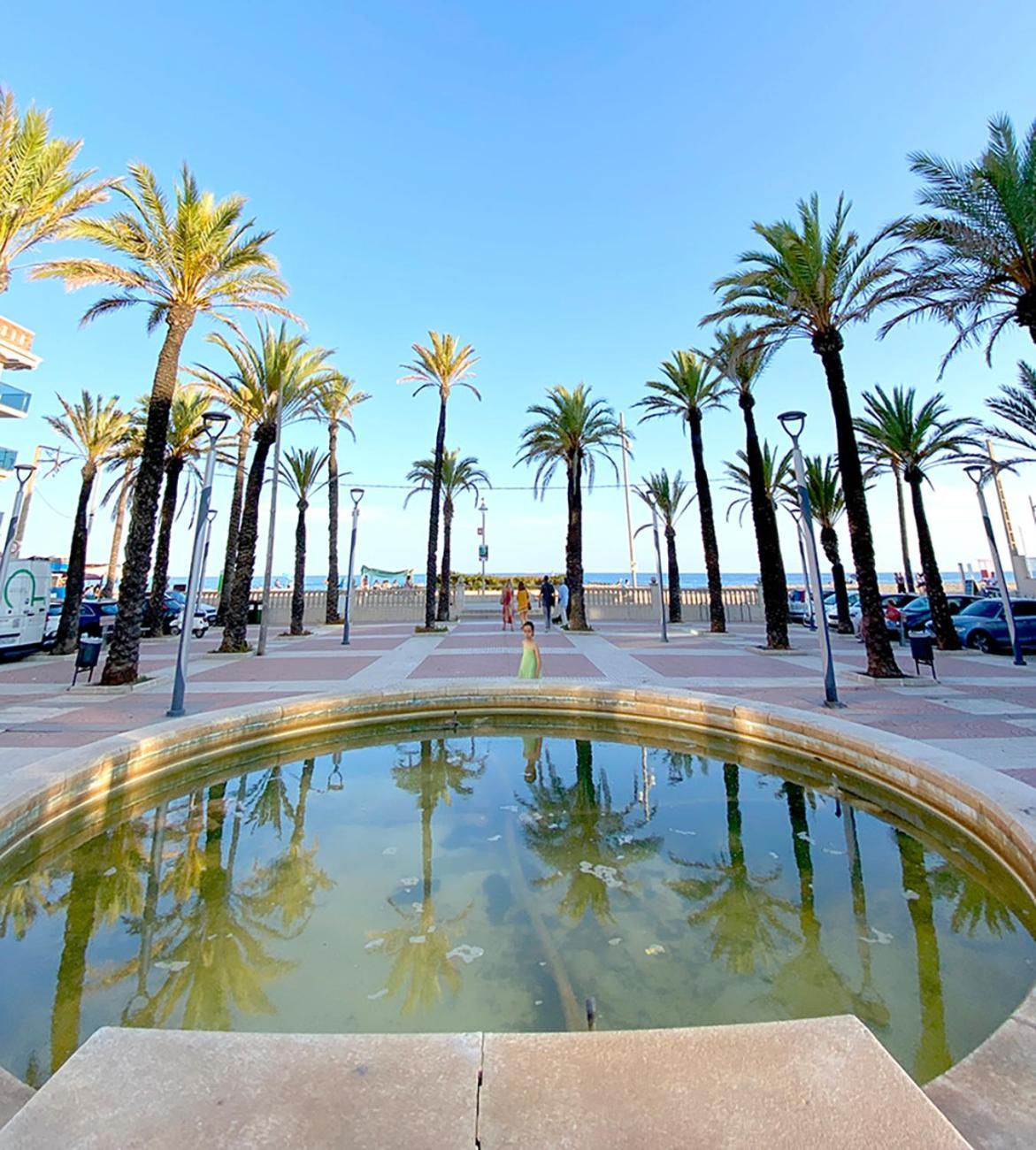 Beach Flat With Terrace Sant Salvador Extérieur photo