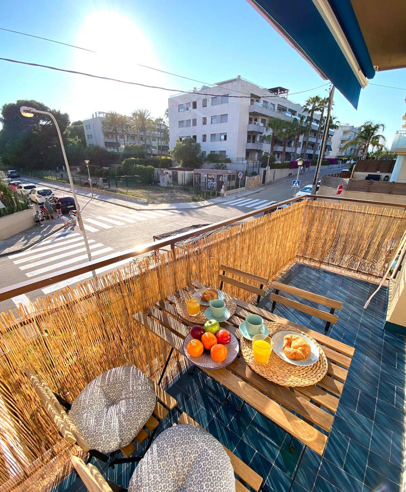 Beach Flat With Terrace Sant Salvador Extérieur photo