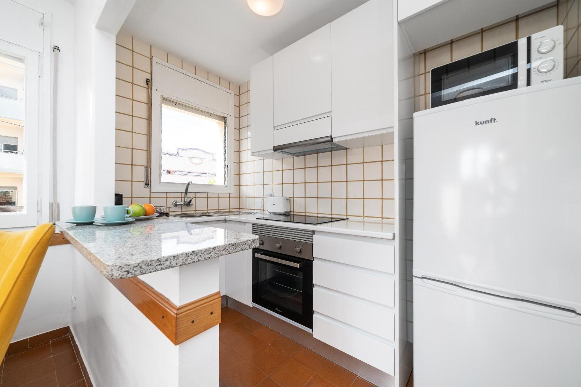 Beach Flat With Terrace Sant Salvador Extérieur photo