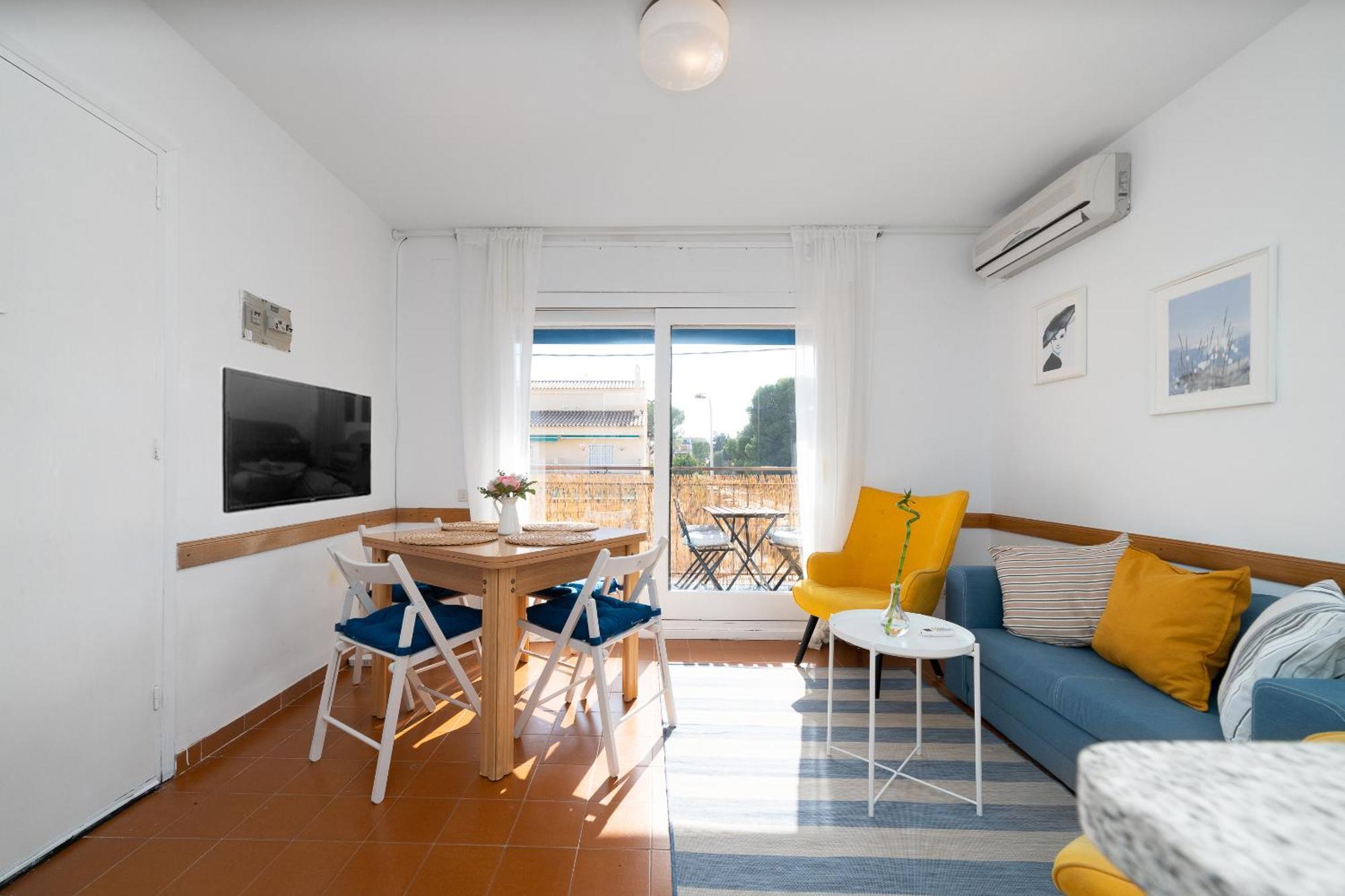 Beach Flat With Terrace Sant Salvador Extérieur photo